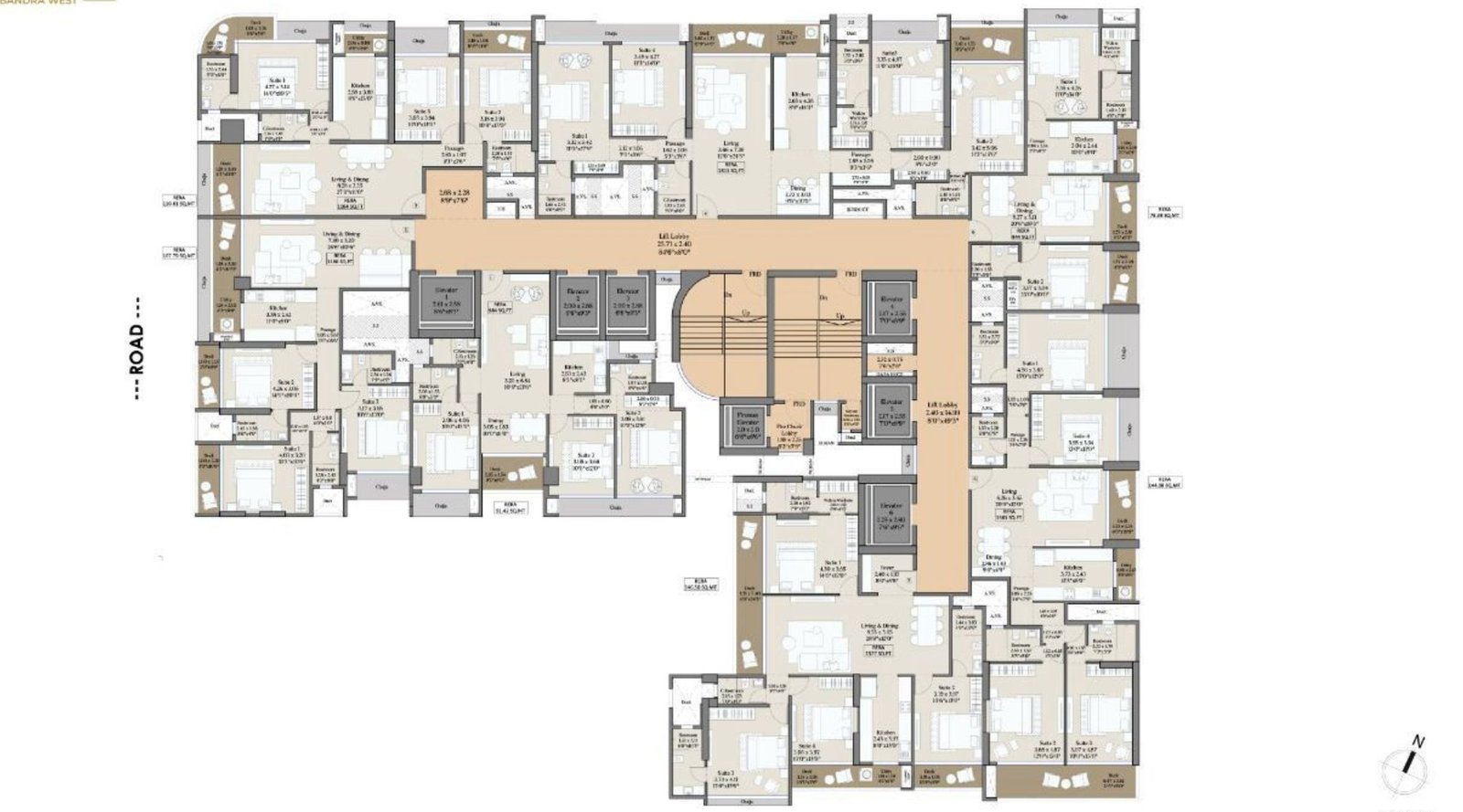 Gurukrupa-bandra-one-of-one-Typical-Floor-Plan (2)